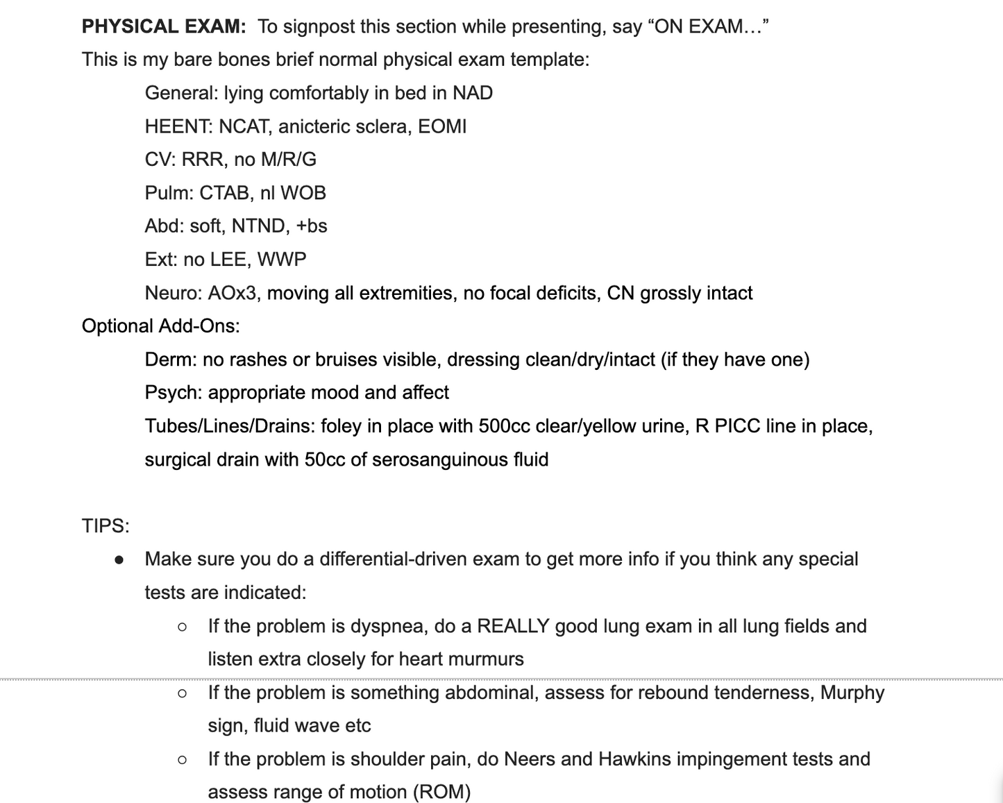 Internal Medicine Survival Guide